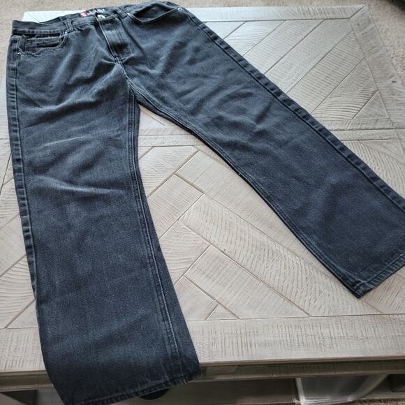 South Pole Jeans Relaxed Fit Black Denim Y2K Vintage - Picture 1 of 8